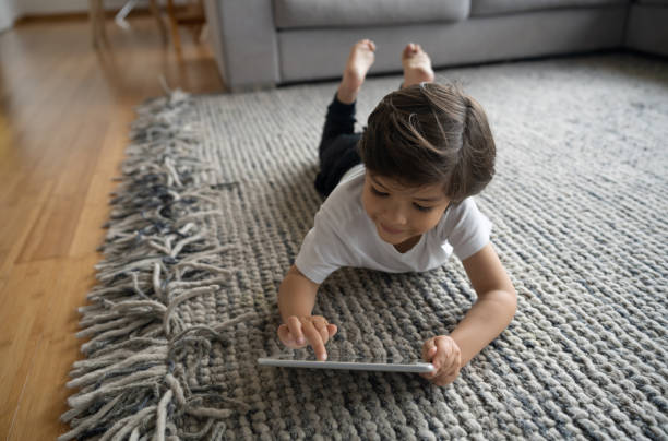 Girl lying on rug | Flooring By Design