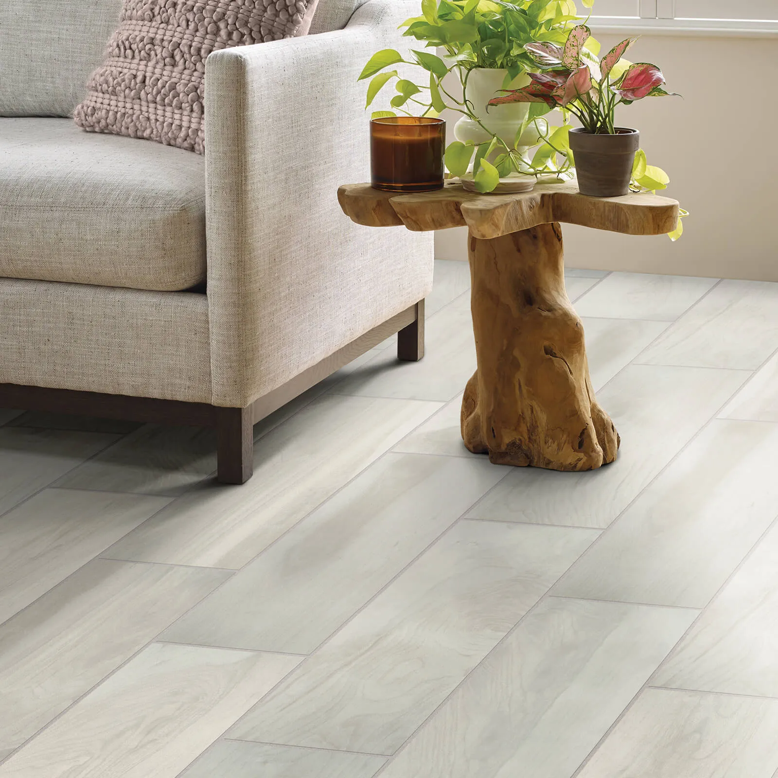 Tile with sofa | Flooring By Design